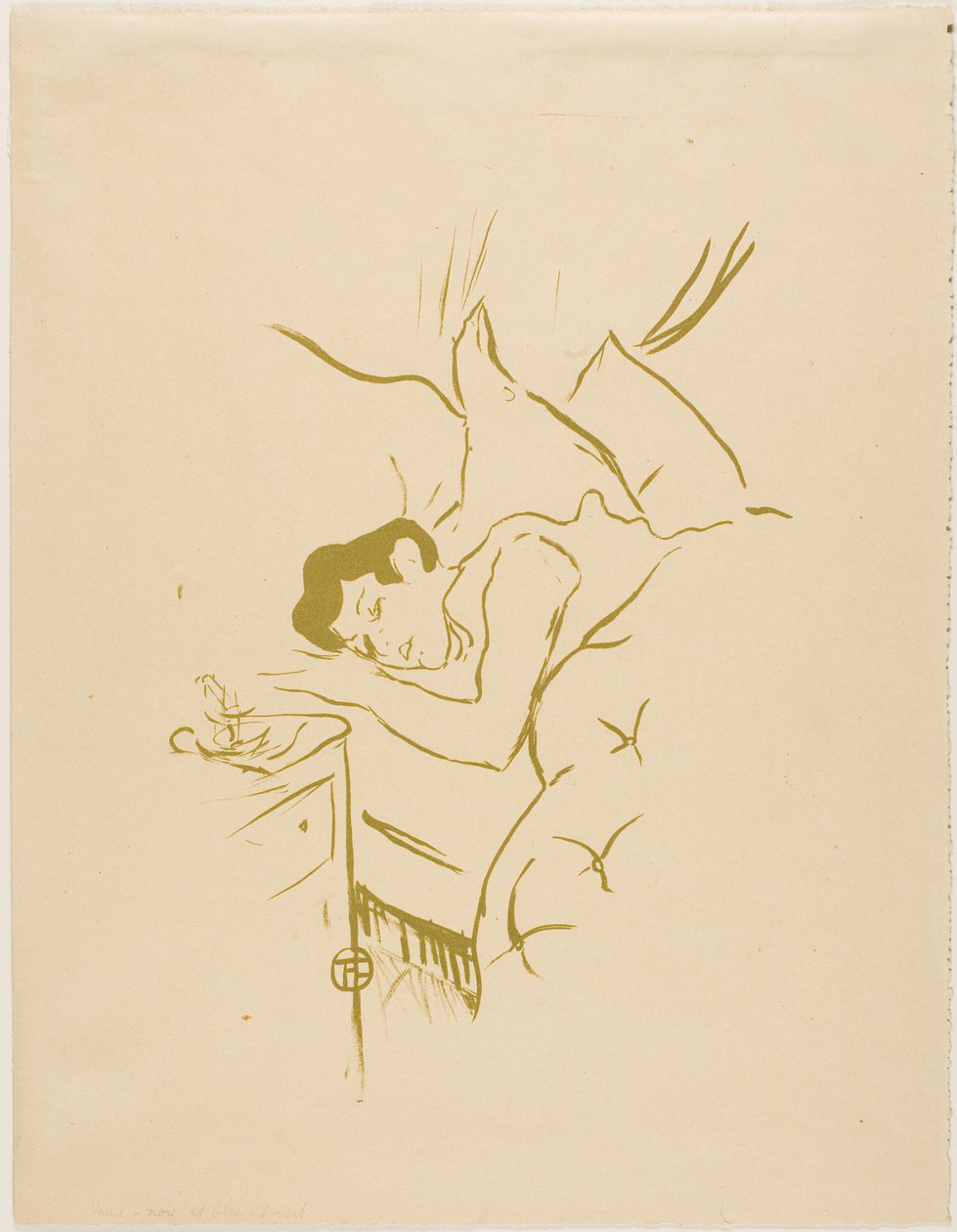Jouw mond door Henri de Toulouse Lautrec