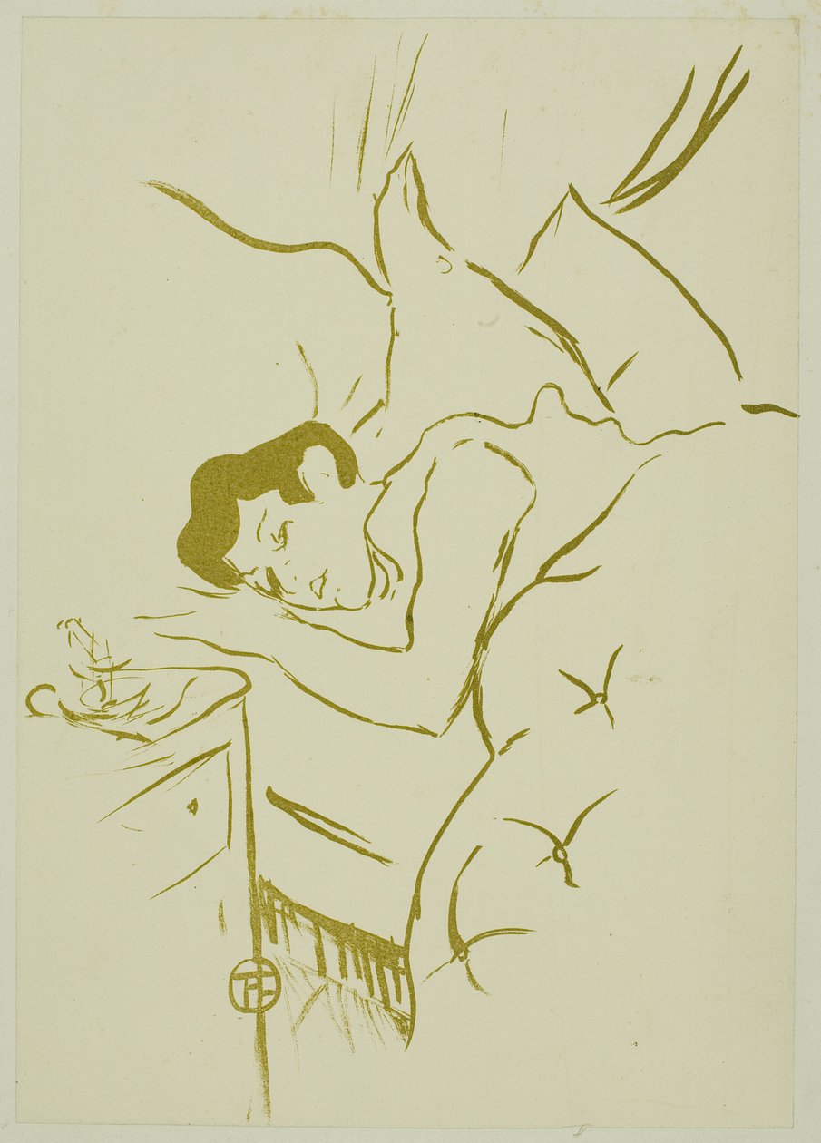 Jouw mond door Henri de Toulouse-Lautrec