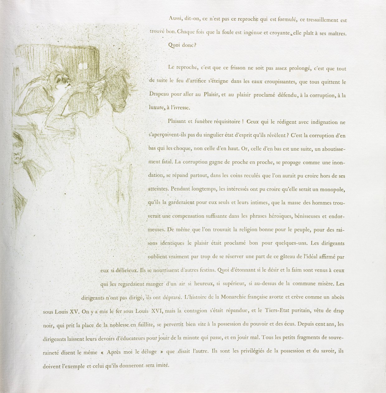 Yvette Guilbert-Franse Serie: Nr. 13, 1894 door Henri de Toulouse Lautrec