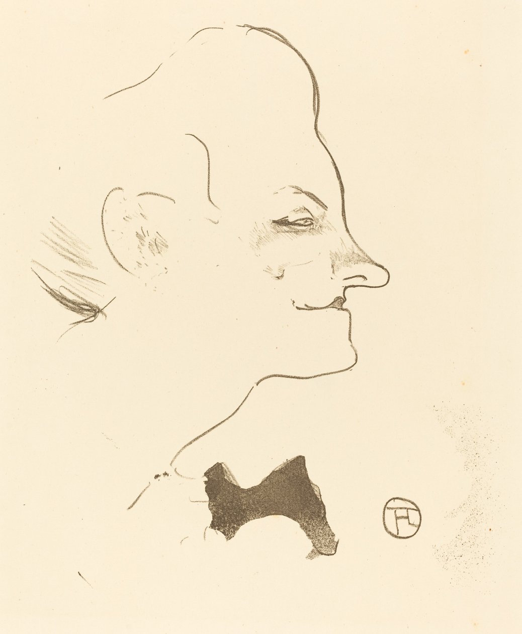 Yvette Guilbert door Henri de Toulouse Lautrec