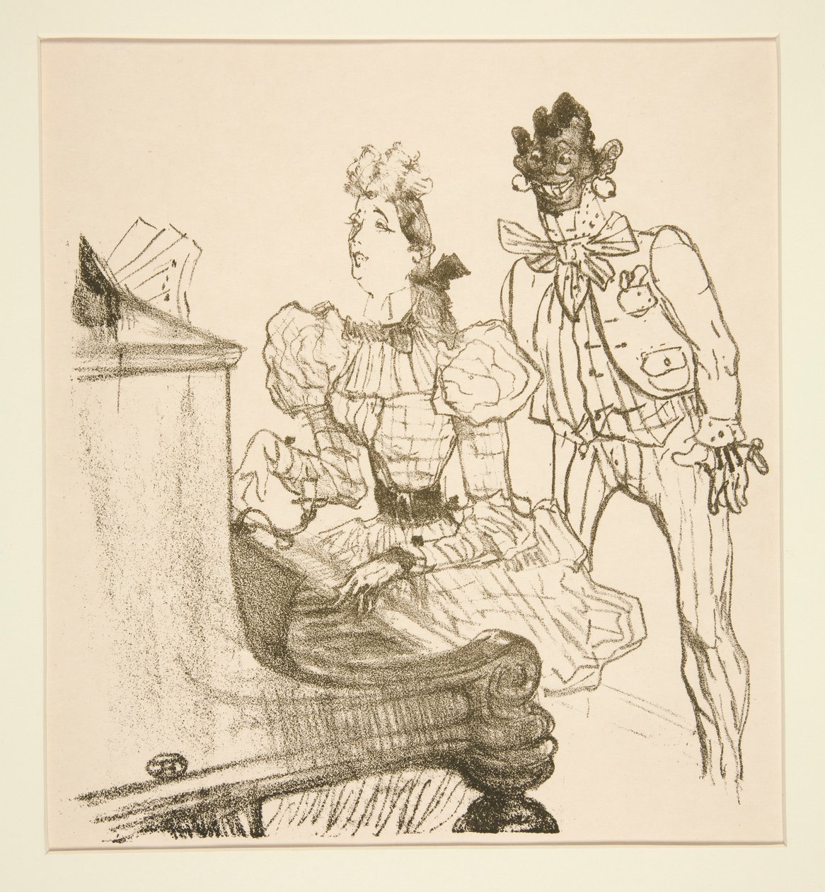 Zamboula-Polka door Henri de Toulouse Lautrec