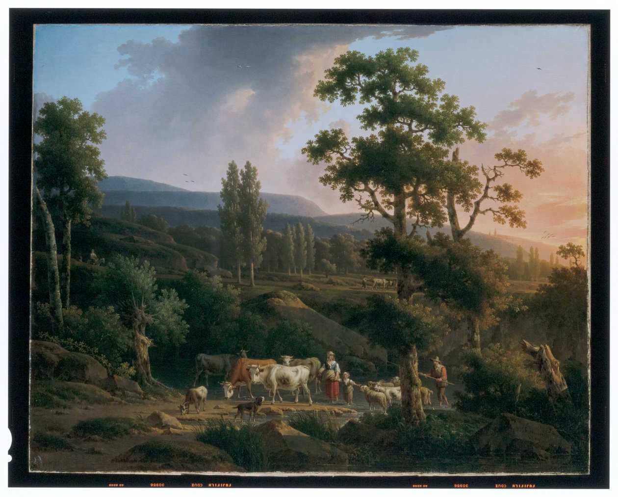 Een paar landschappen door Henricus Josephus Antoniessen