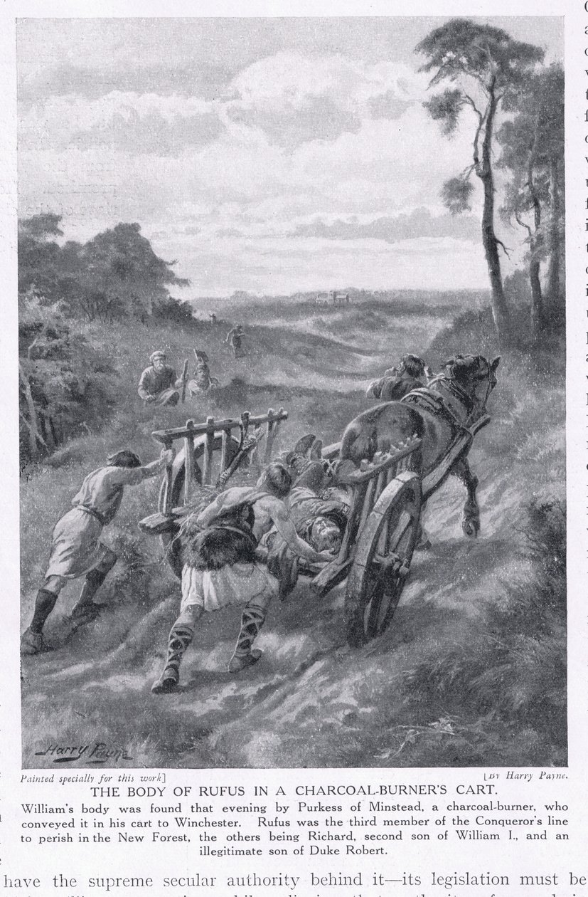 Het lichaam van Rufus in een houtskoolbranderskar AD1100, jaren 1920 door Henry A. Payne