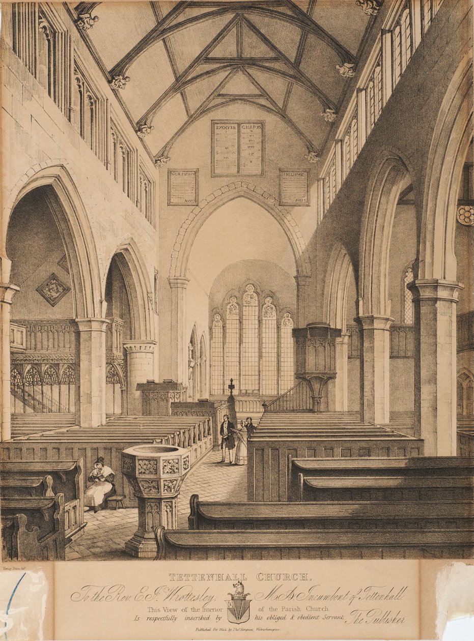 Tettenhall Kerk door Henry Burn