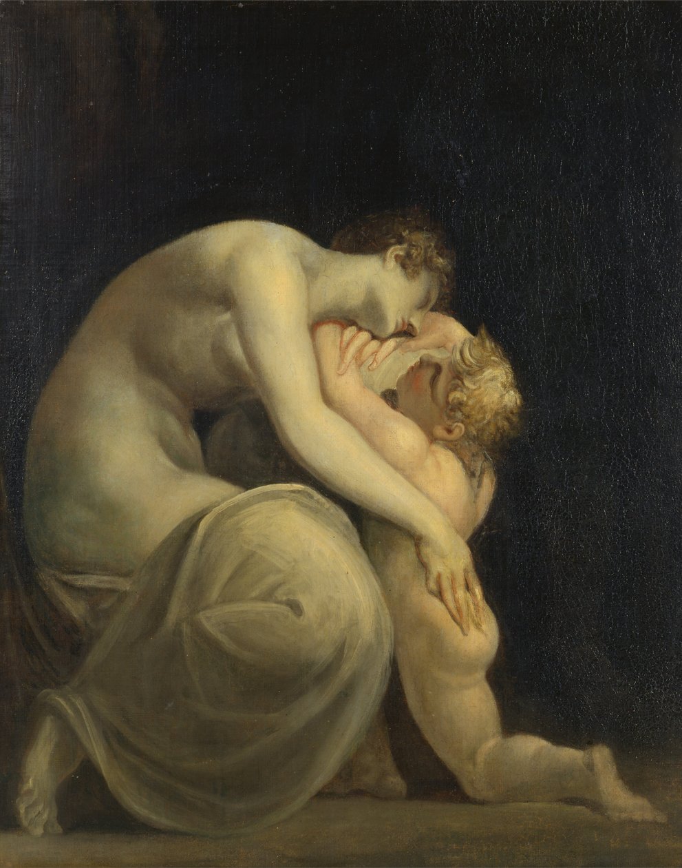 Tekemessa en Eurysakes door Johann Heinrich Füssli