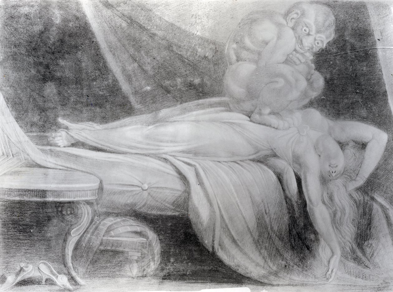 De Nachtmerrie, 1781 door Johann Heinrich Füssli