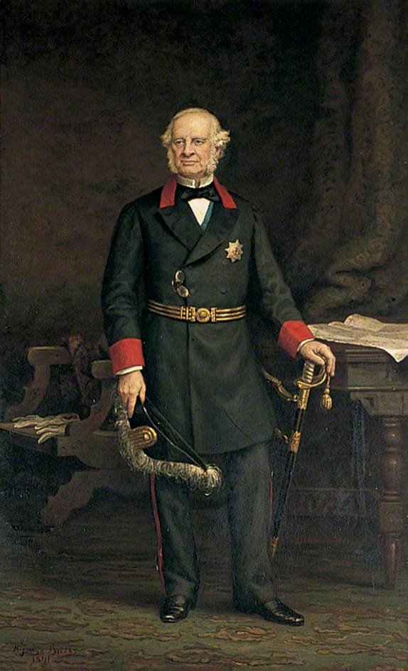 Earl Granville 1815-1891, Lord Warden van de Cinque Ports door Henry Brooks