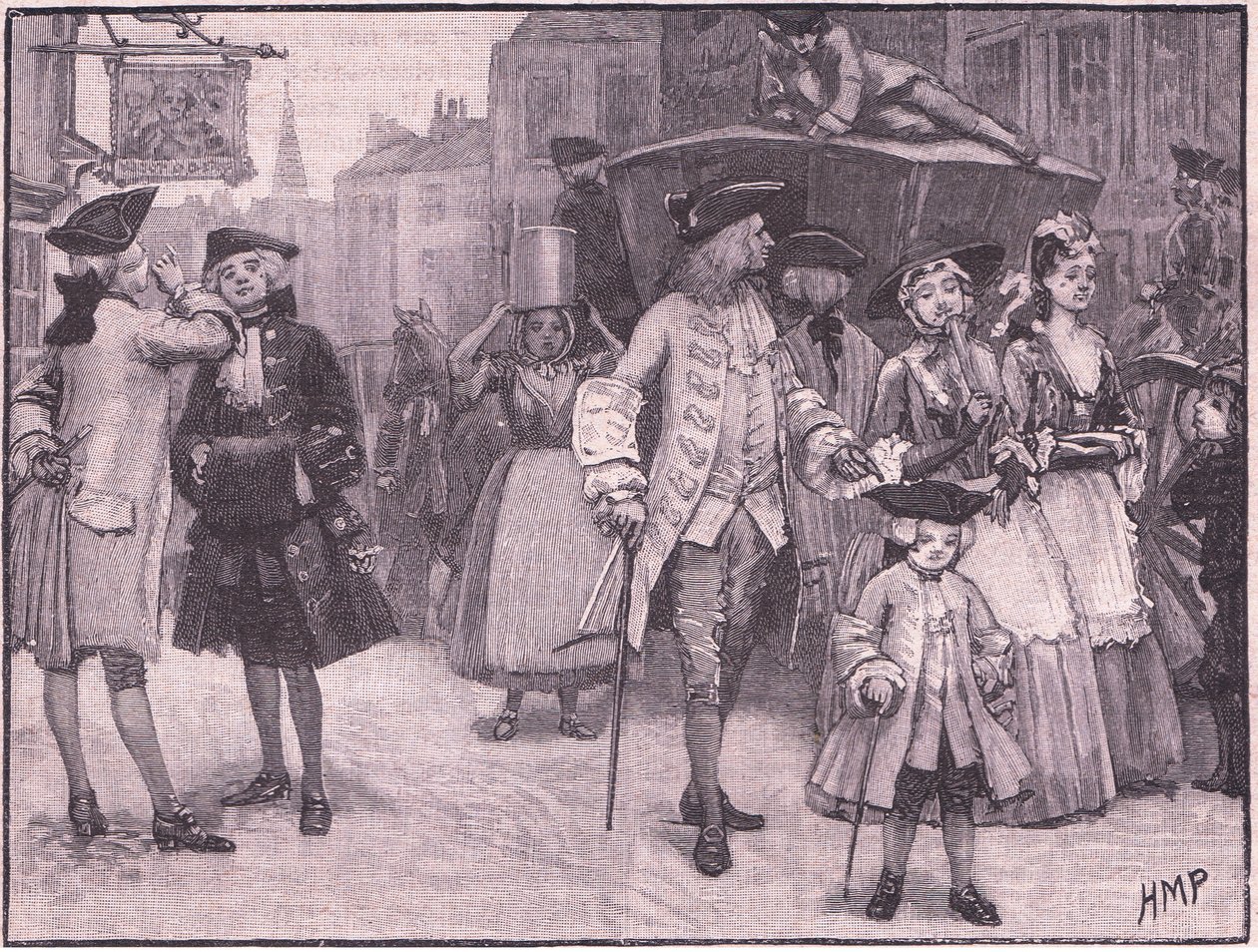 Kostuums uit de Periode van George III door Henry Marriott Paget