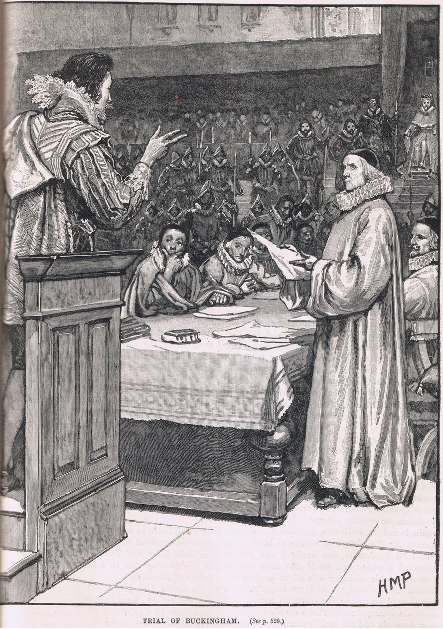 Proces van Buckingham 1626 door Henry Marriott Paget