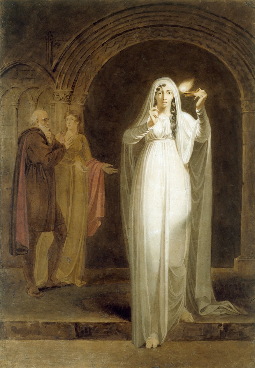 De slaapwandelaarsscène, Act V, Scene I, uit 