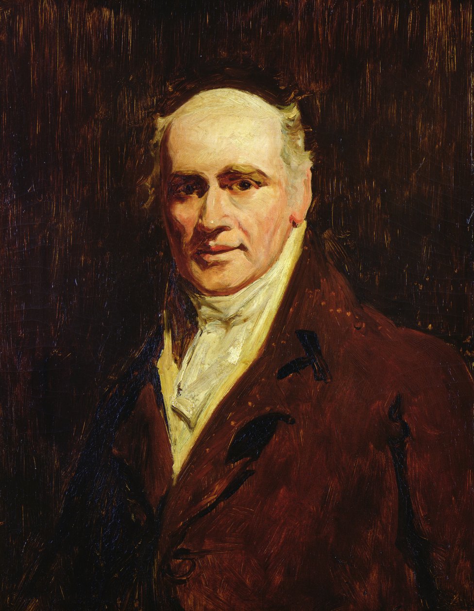 Portret van een oudere man door Henry Raeburn