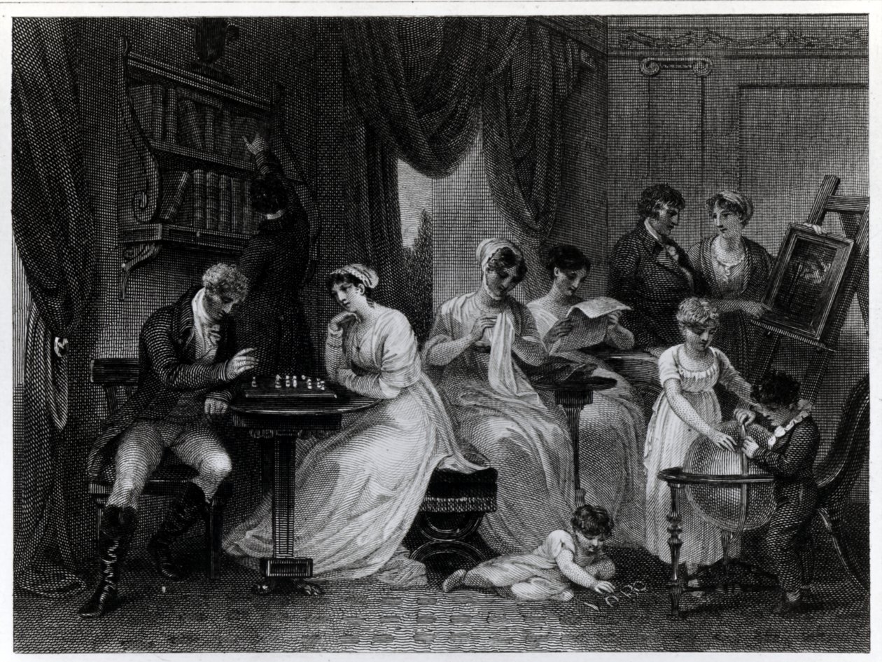 Salon scène, uit 