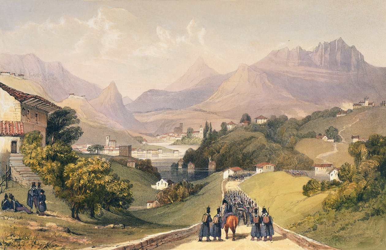 Alza, Renteria en Lesso, 1838 door Henry Wilkinson