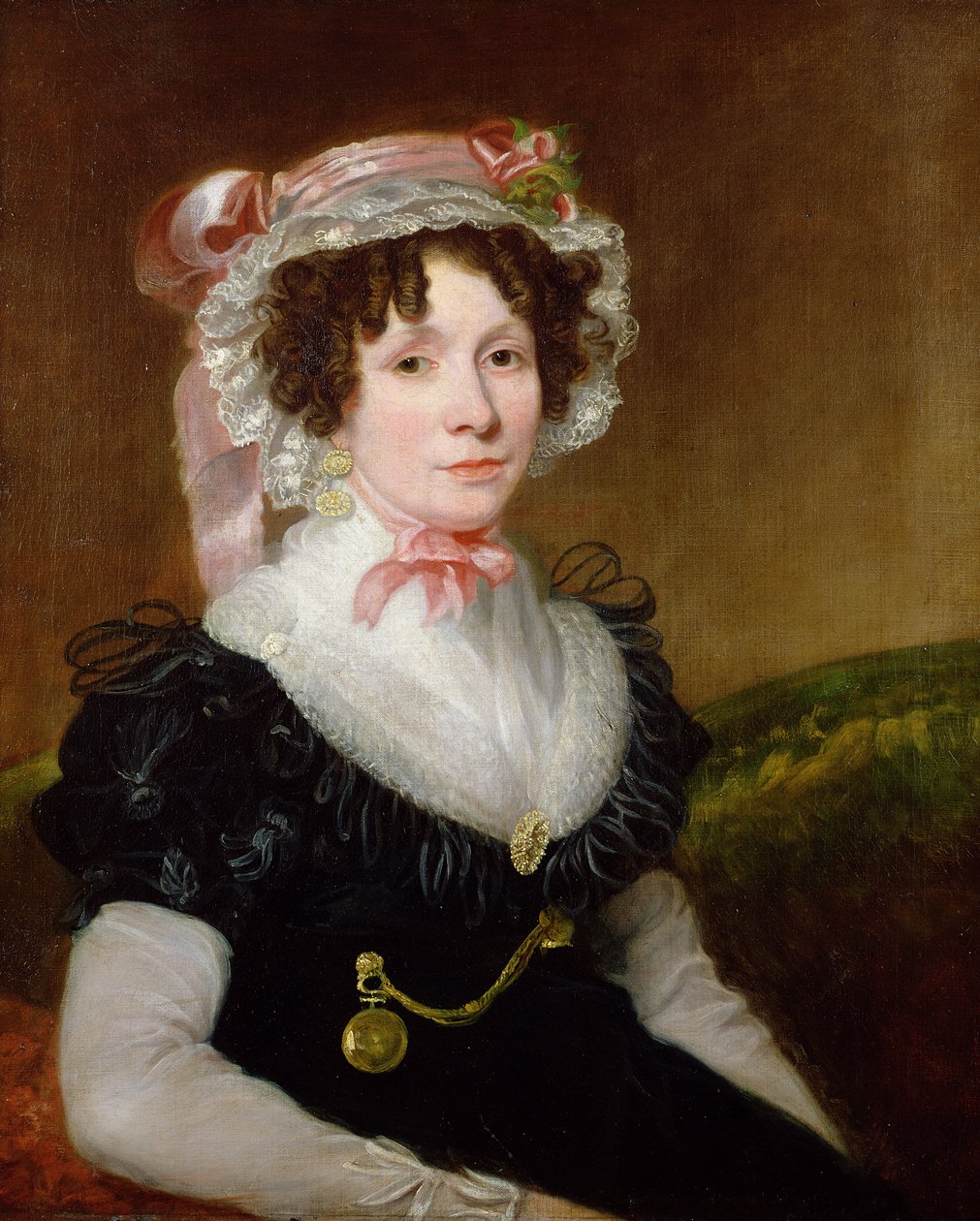 Portret van mevrouw George Beadnell, 1830-35 door Henry William Pickersgill