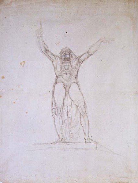 Satan door Johann Heinrich Füssli
