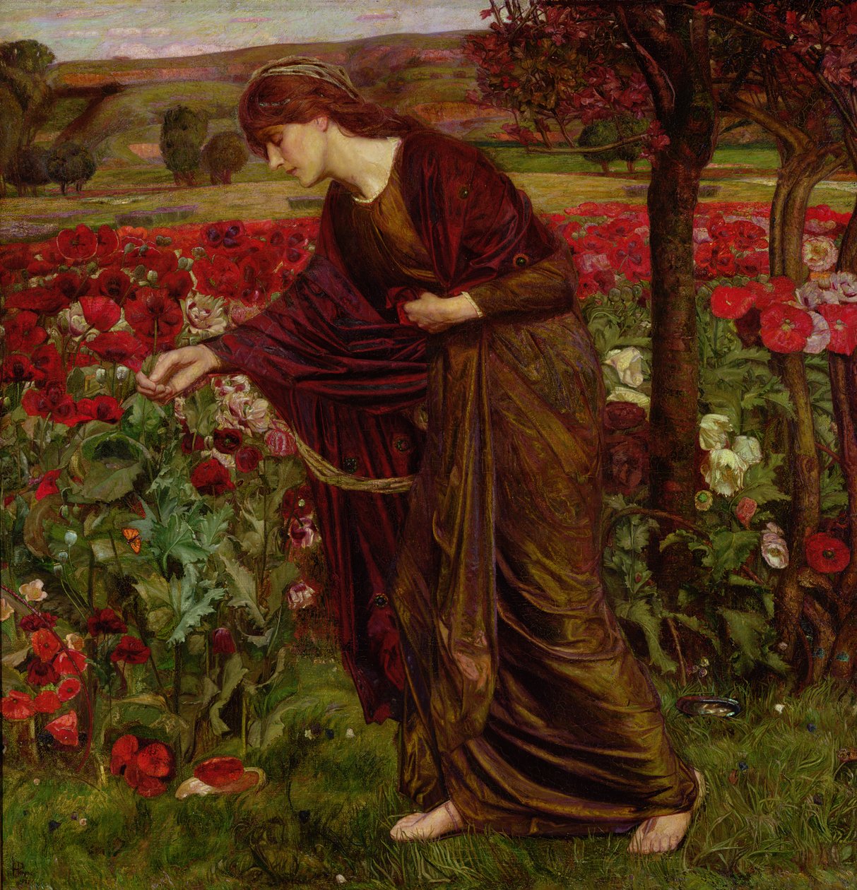 In de Tuin van Proserpina, 1893 door Henry A. Payne