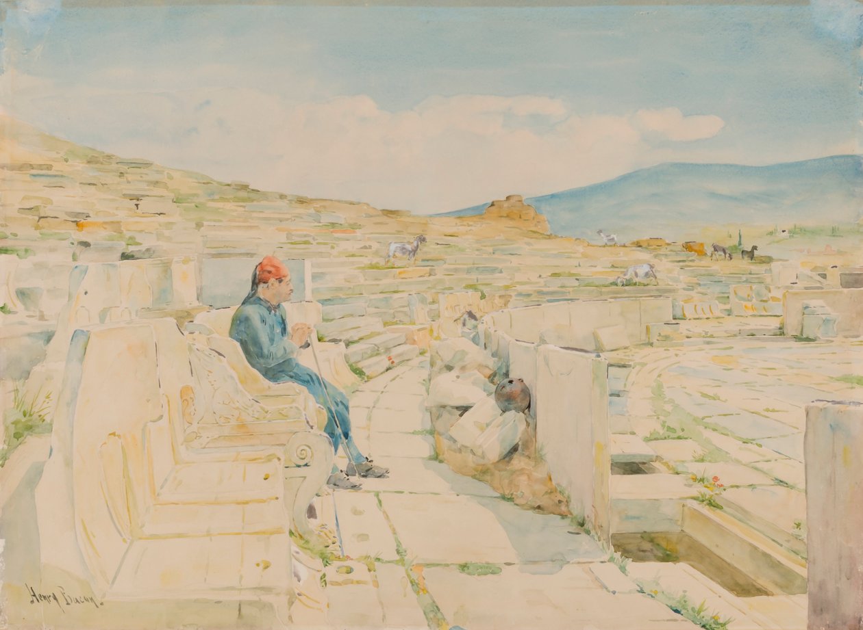Theater van Dionysus door Henry Bacon