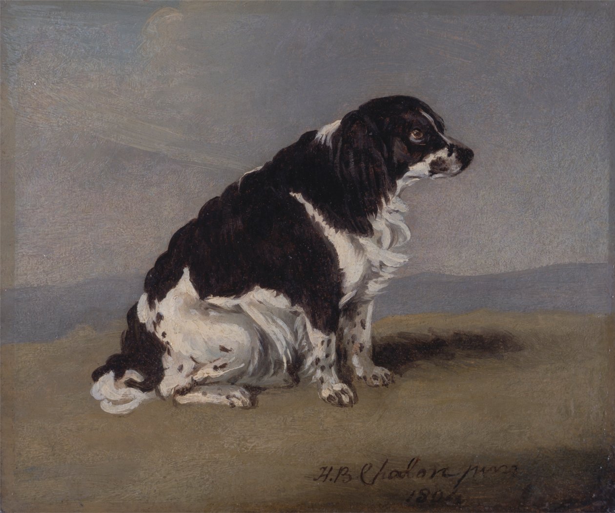 De spaniel van de hertogin van York door Henry Bernard Chalon