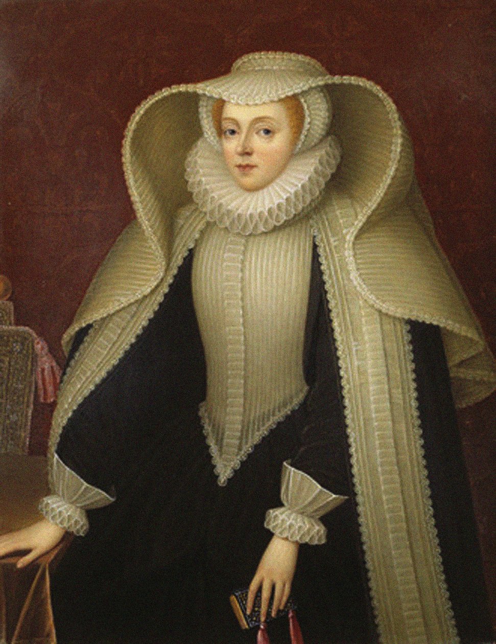 Elizabeth, Lady Hoby, geboren Elizabeth Cooke 1528-1609, Eind 18e eeuw door Henry Bone