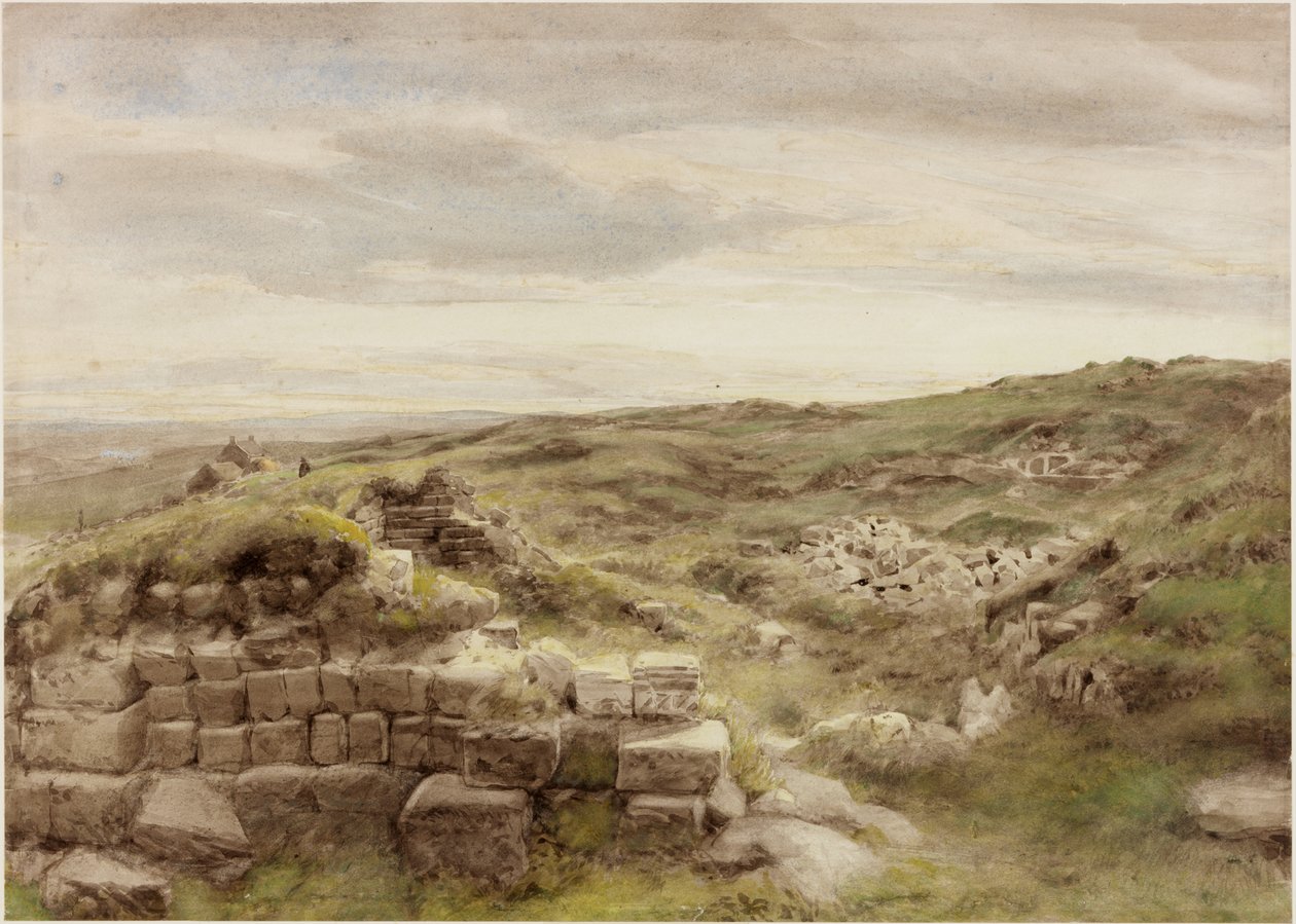 Housesteads, c.1848 door Henry Burdon Richardson