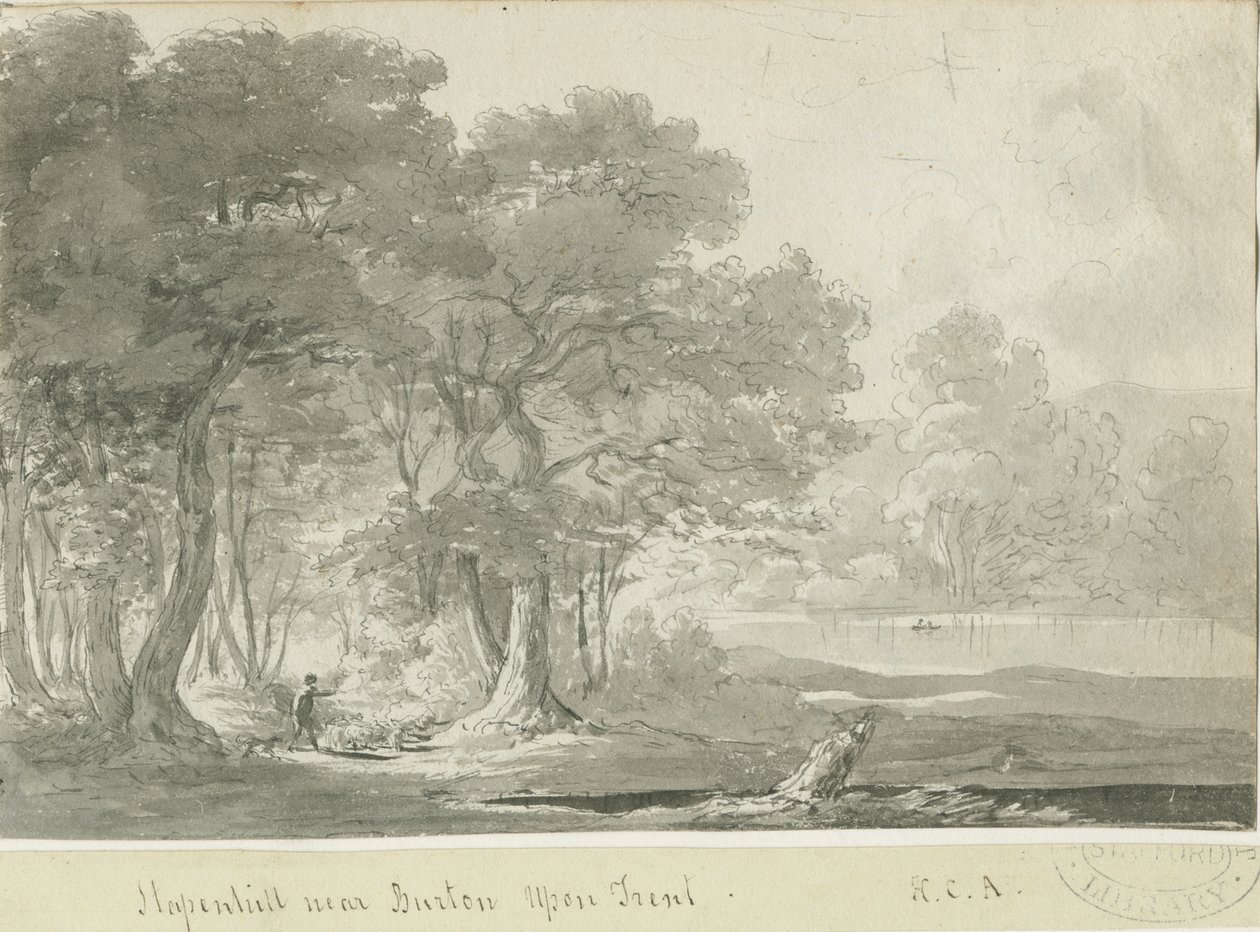 Burton-upon-Trent - Stapenhill, nd [1788-1855] door Henry Curzon Allport