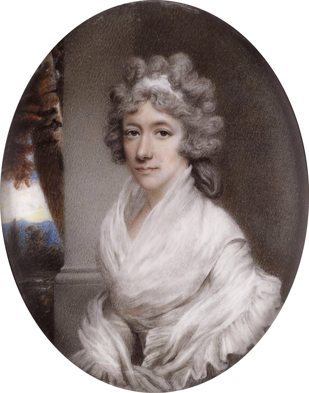 Hester Bellingham (1763-1844), door Henry Edridge door Henry Edridge