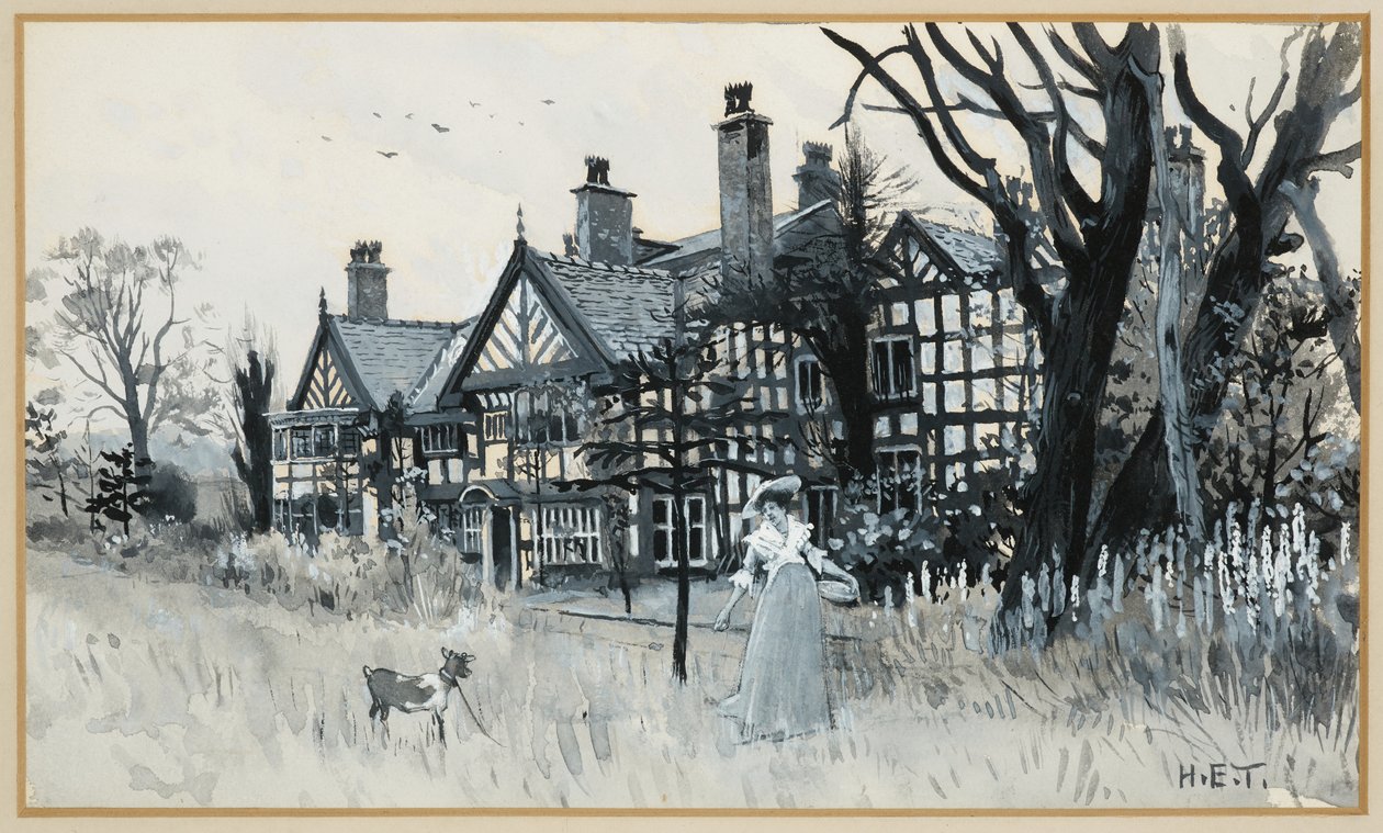 Kersal Cell, Agecroft door Henry Edward Tidmarsh