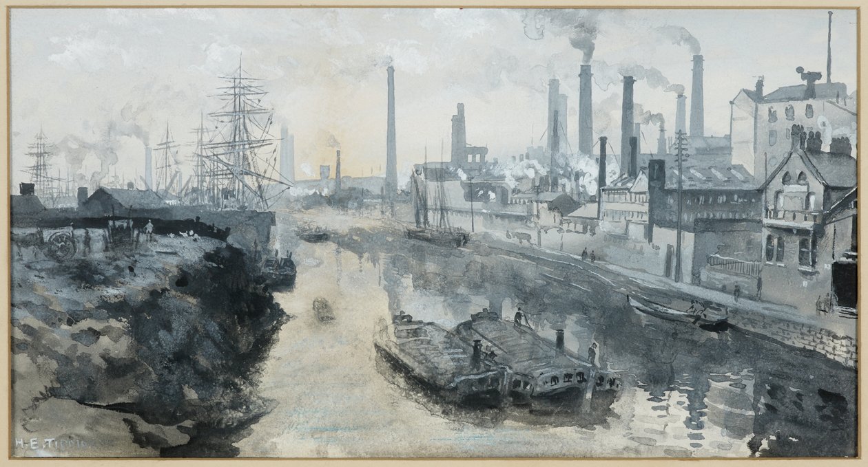De Irwell bij Ordsall, Worrall