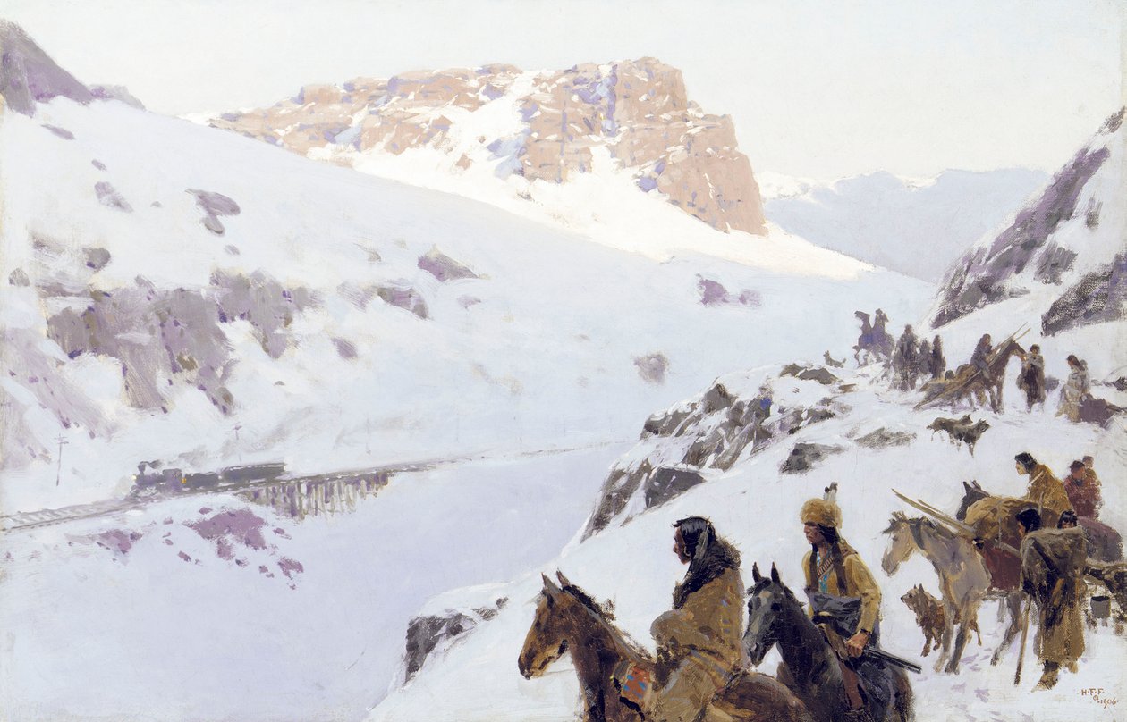 Ochtend van een Nieuwe Dag, 1906 door Henry Francois Farny
