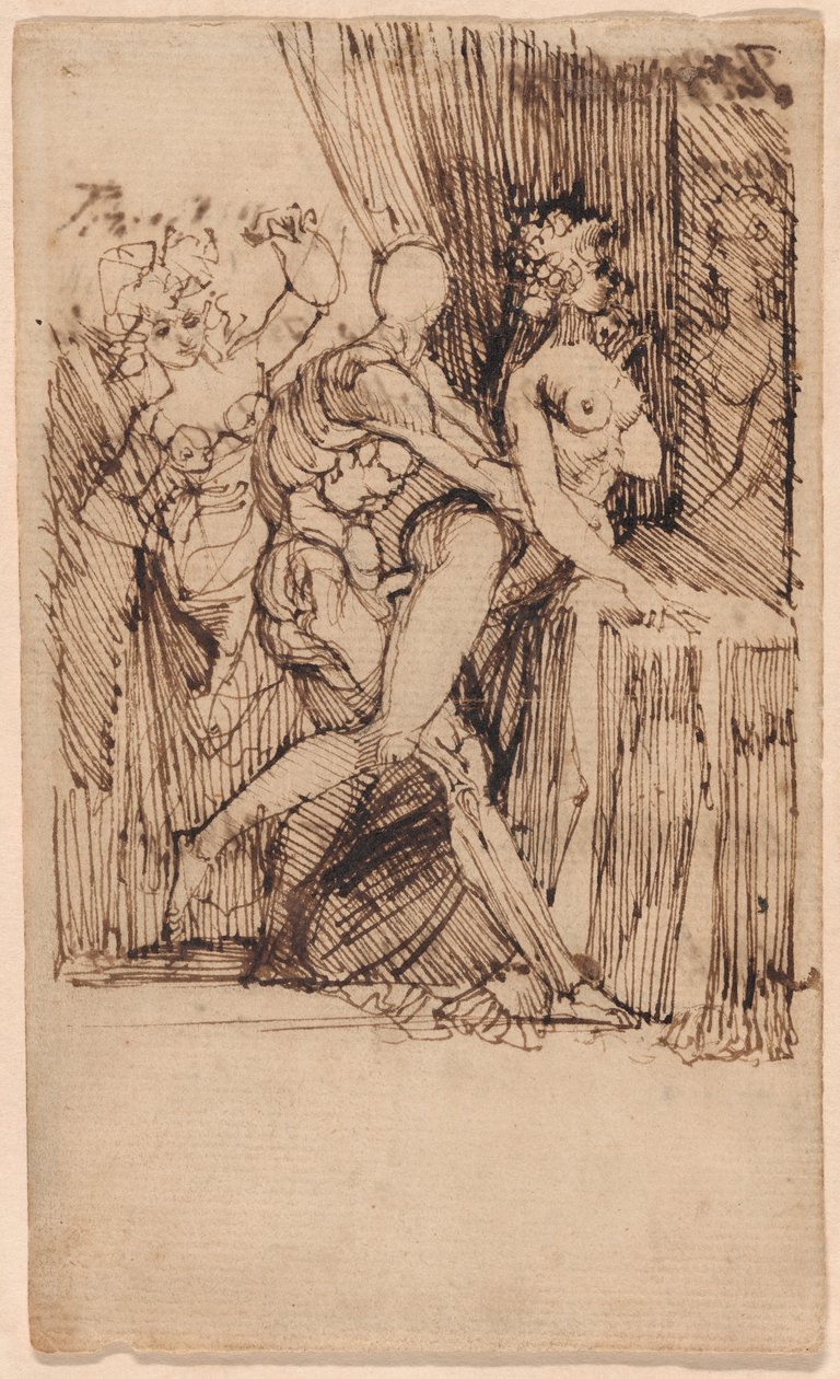 Een erotische fantasie door Henry Fuseli