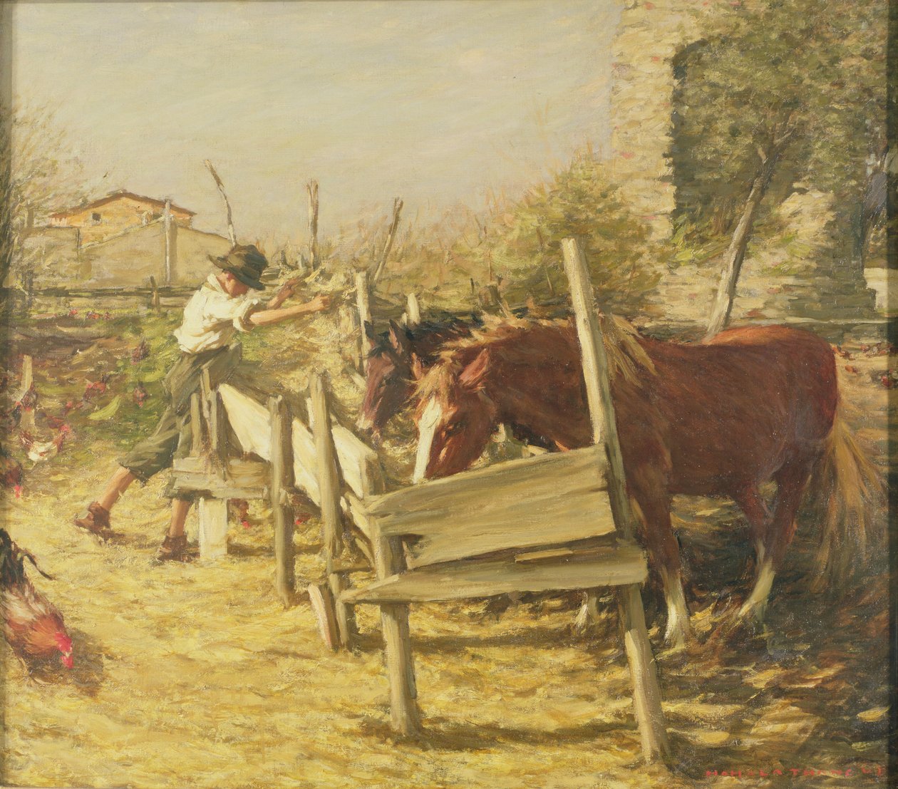 De Via Appia door Henry Herbert La Thangue