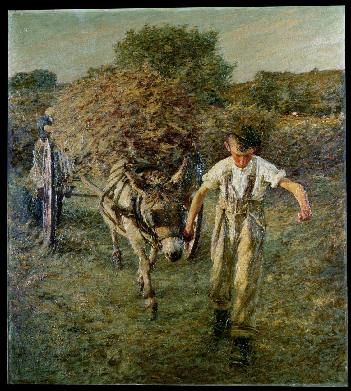 De Hooiwagen, c.1889 door Henry Herbert La Thangue