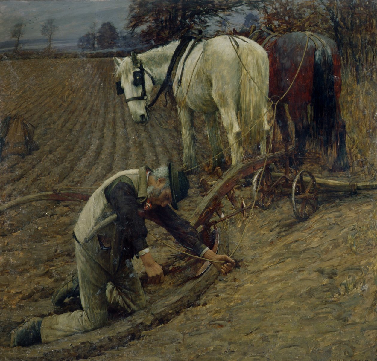 De laatste voor door Henry Herbert La Thangue