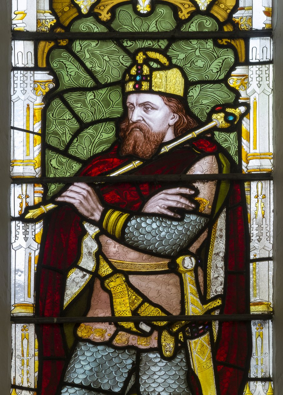 Cambridge, Trinity College, Heaton Butler & Bayne, Henry Holiday, Carolus, 1870, CA door Henry Holiday