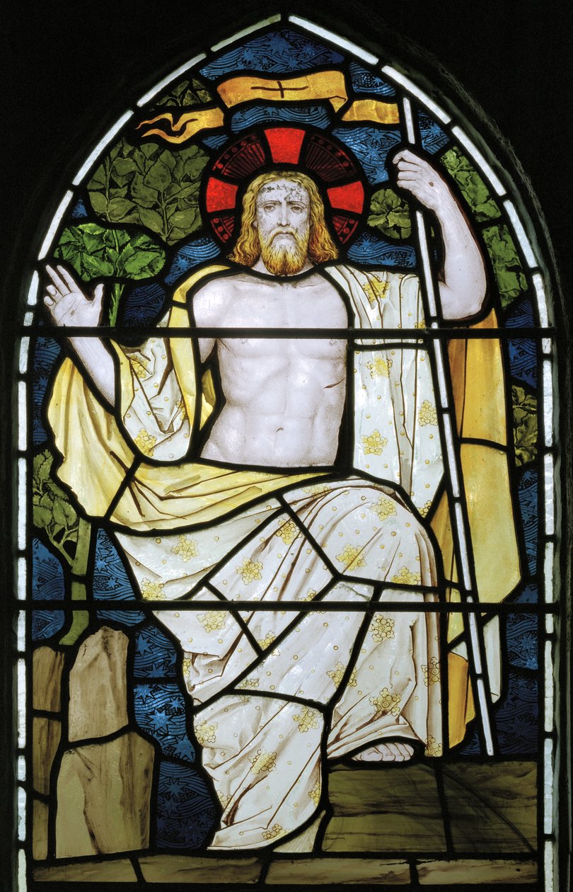 De Verrezen Christus, c.1875 door Henry Holiday