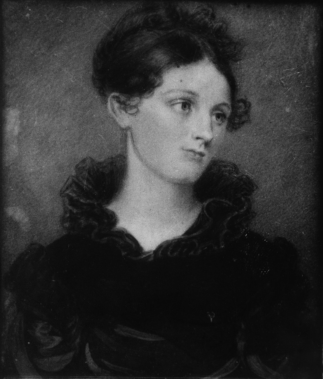Portret van een dame door Henry Inman