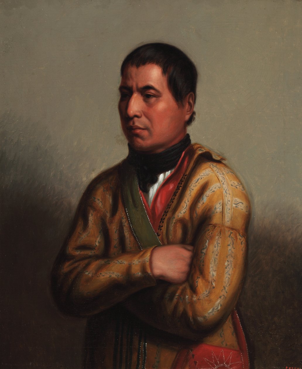 Onbekende Seminole 1831 door Henry Inman