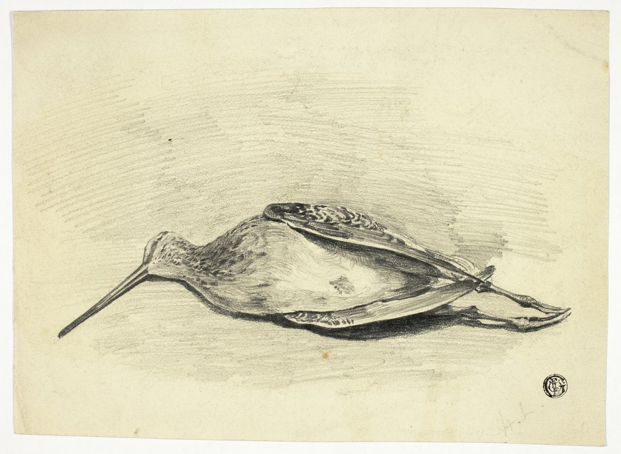 Dode korhoenders door Henry Lejeune