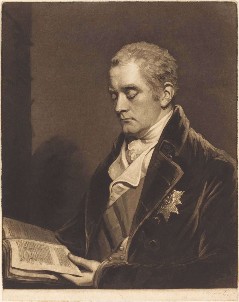 Earl Spencer door Henry Meyer after John Hoppner