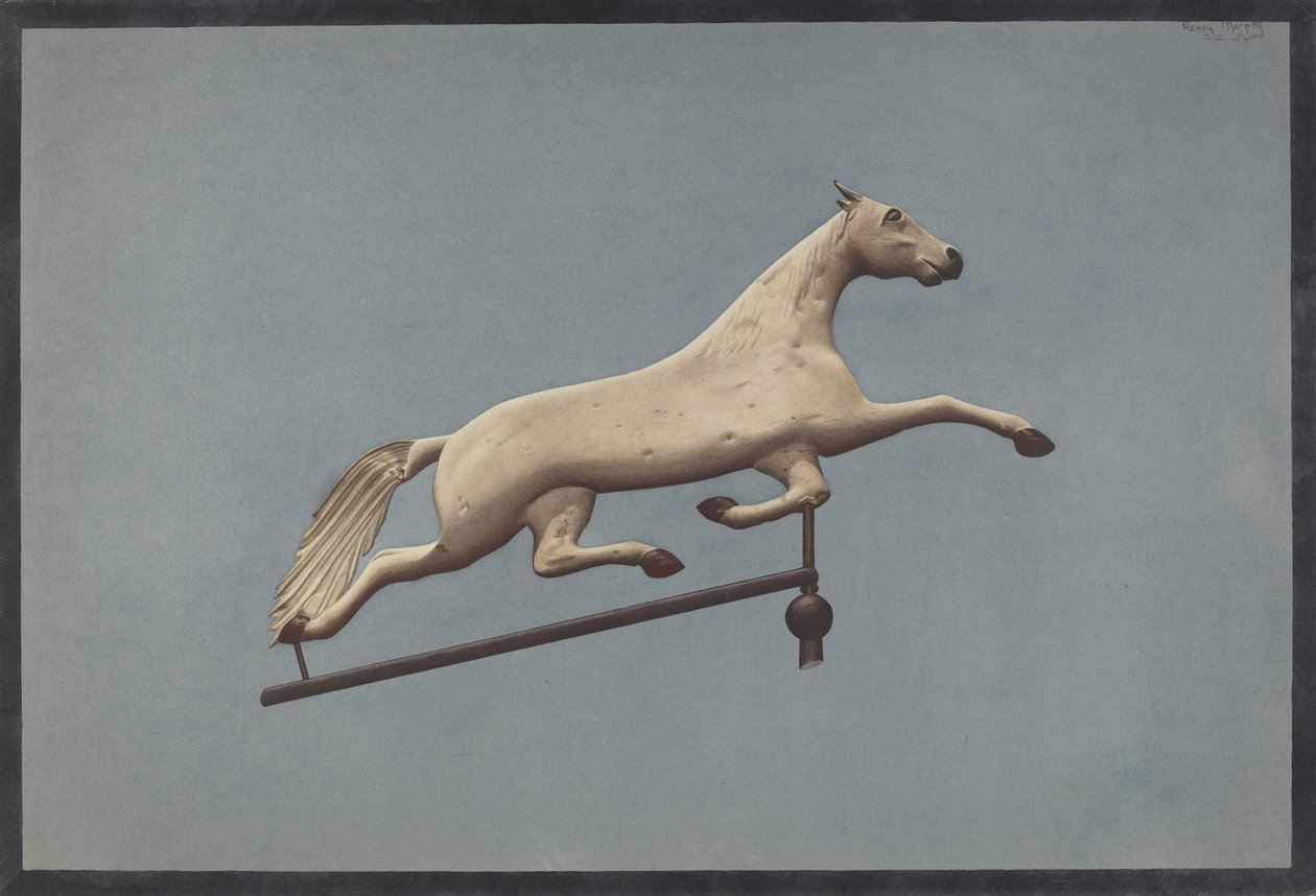 Paard windwijzer door Henry Murphy