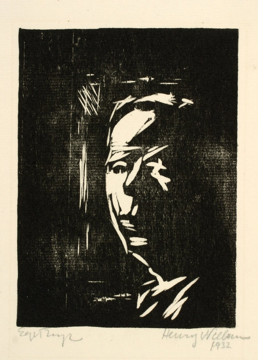 Mannenportret door Henry Nielsen