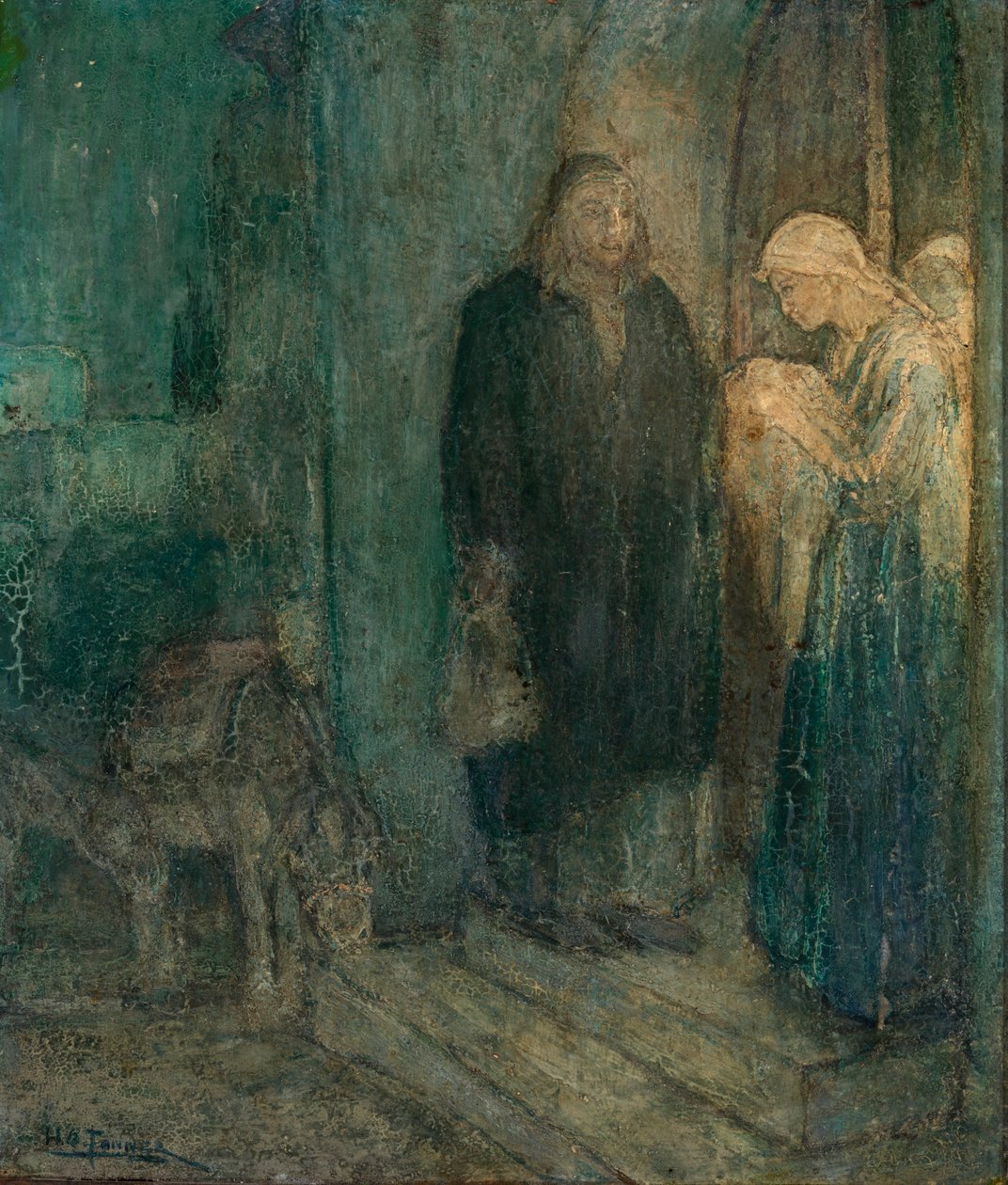 Vertrek naar Egypte Bij de Herberg door Henry Ossawa Tanner