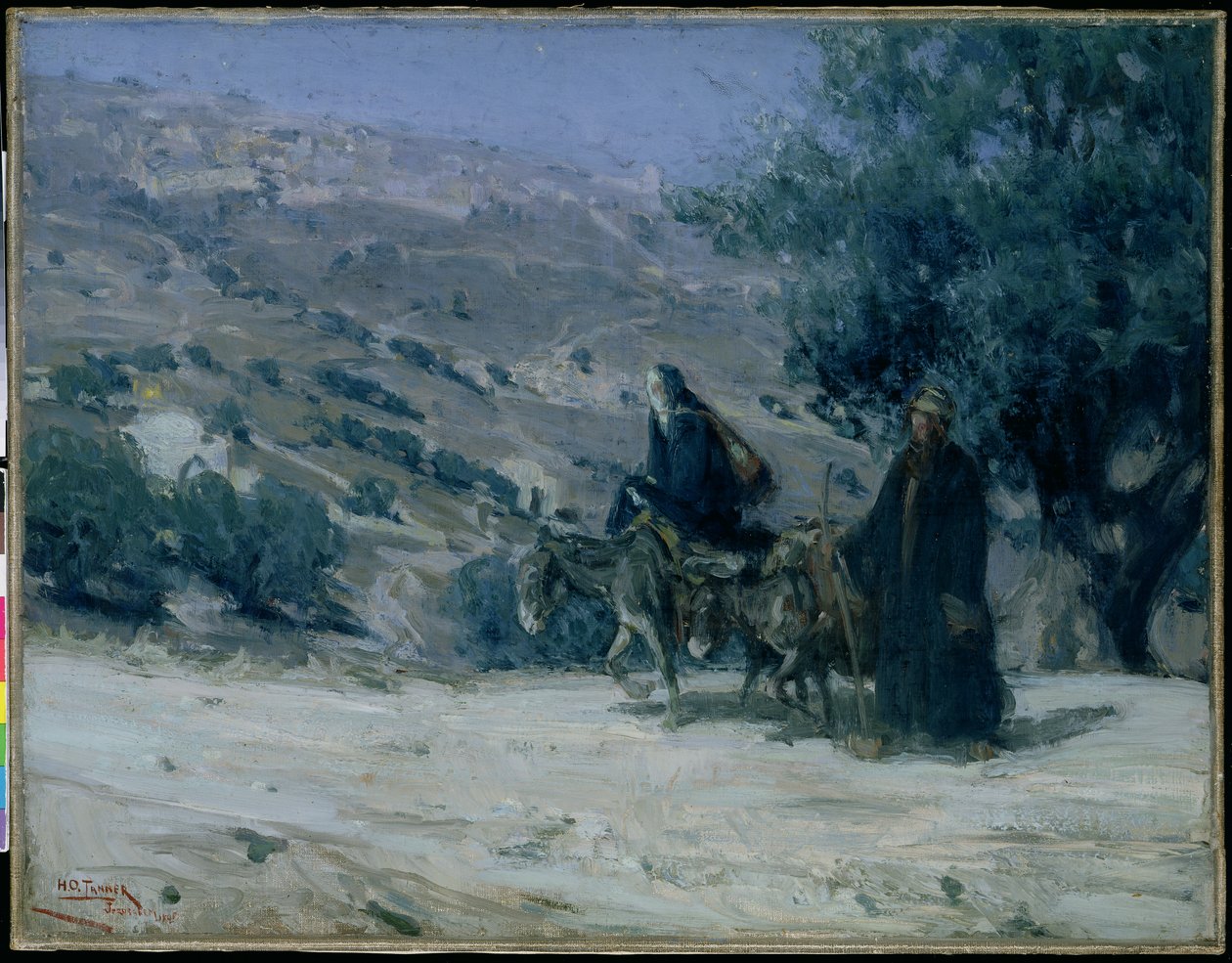 Vlucht naar Egypte, 1899 door Henry Ossawa Tanner