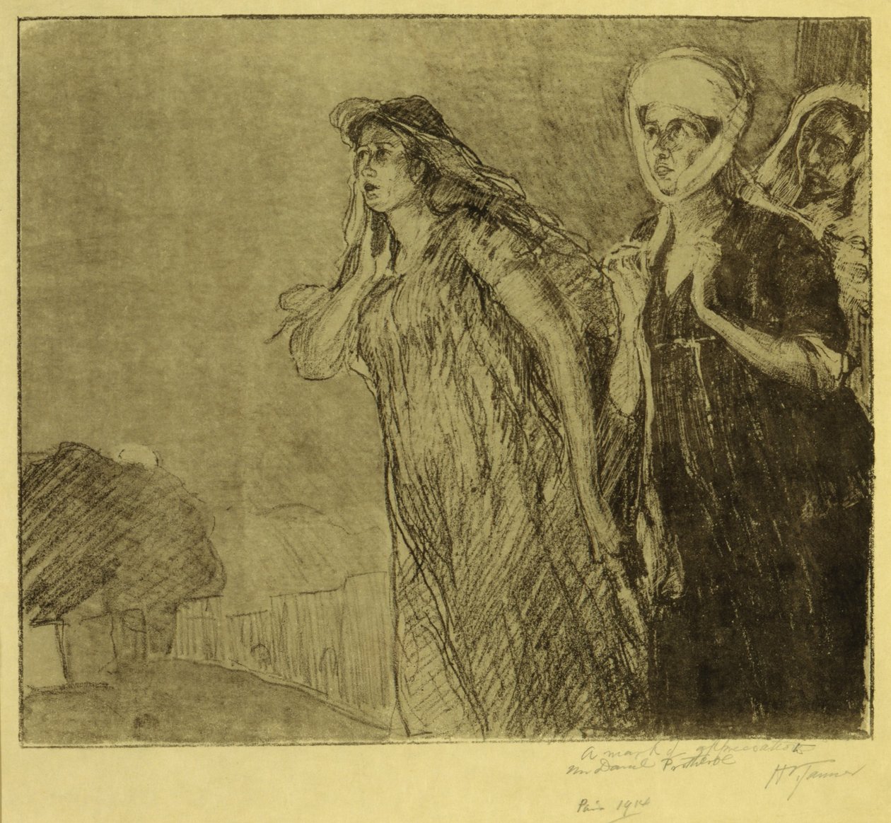 Terugkeer naar het graf door Henry Ossawa Tanner