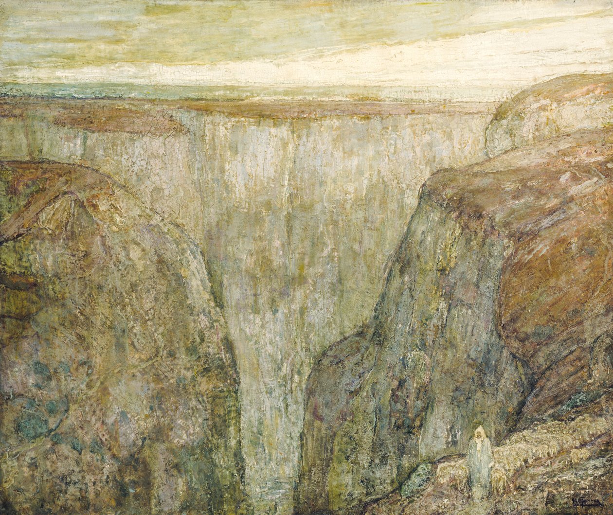De Goede Herder, Atlasgebergte, Marokko door Henry Ossawa Tanner