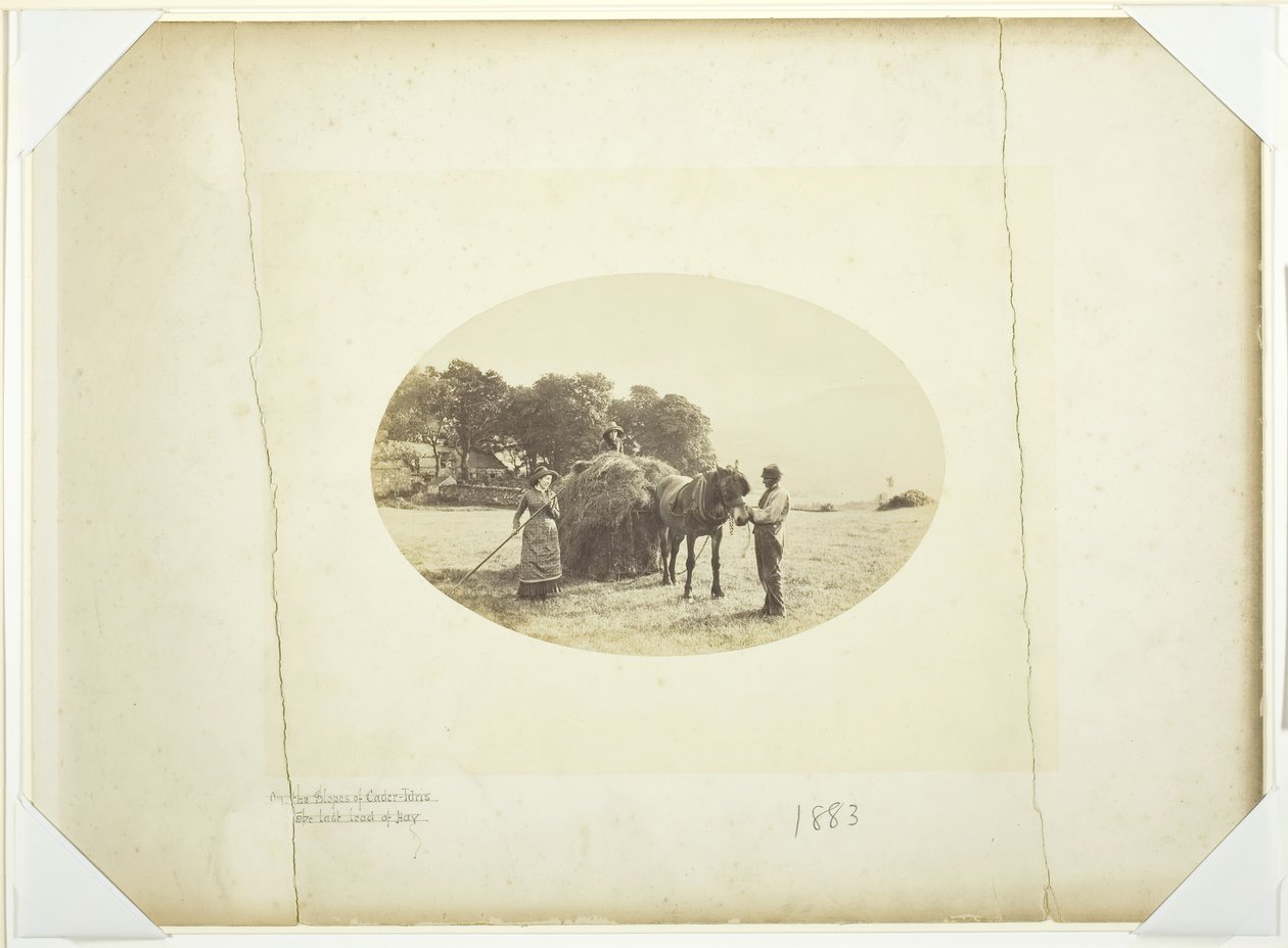 Op de Hellingen van Cader-Idris, De Laatste Lading Hooi door Henry Peach Robinson