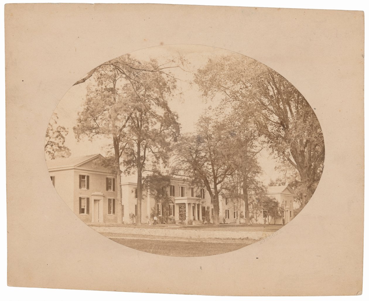 Doughoregan Manor, Maryland, ca. 1860 (foto) door Henry Pollock