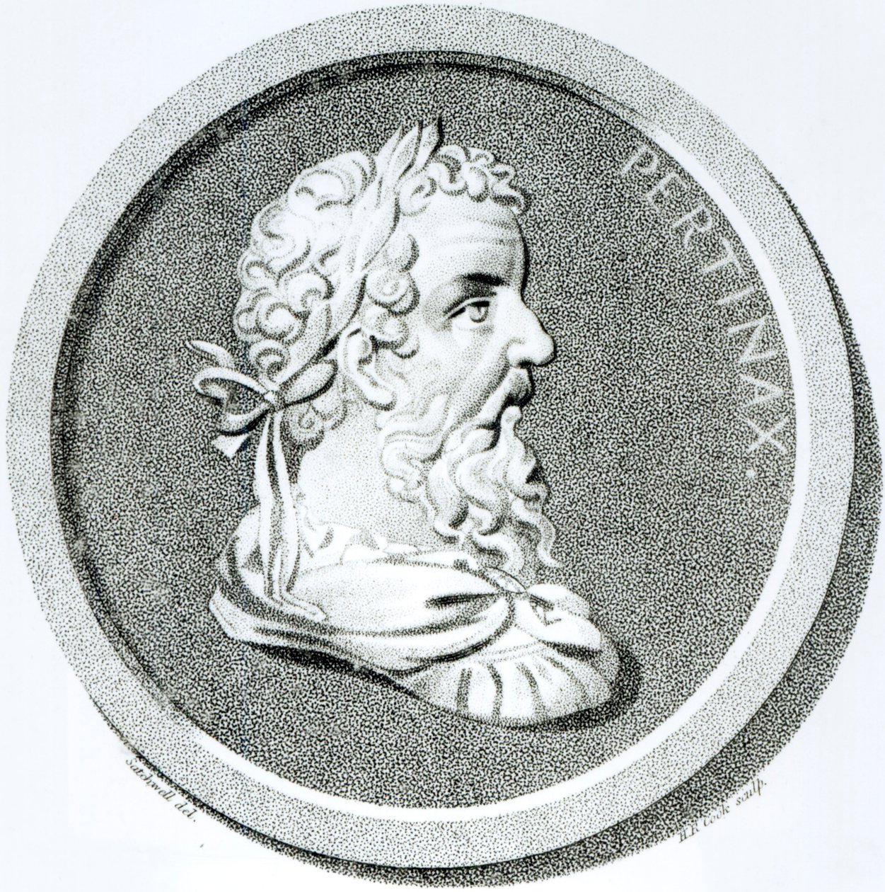 Portret van Pertinax, uit 