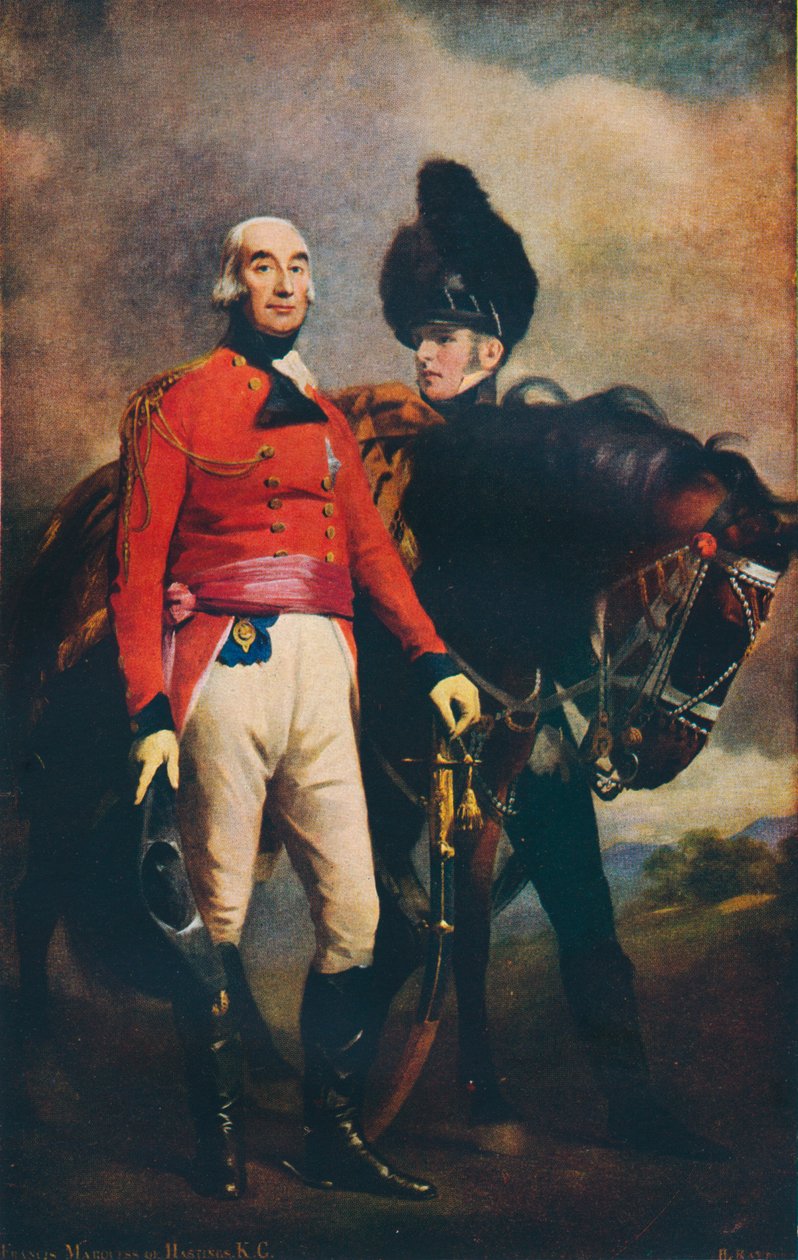 Generaal Francis Rawdon-Hastings, 2e Graaf van Moira later 1e Markies van Hastings door Henry Raeburn