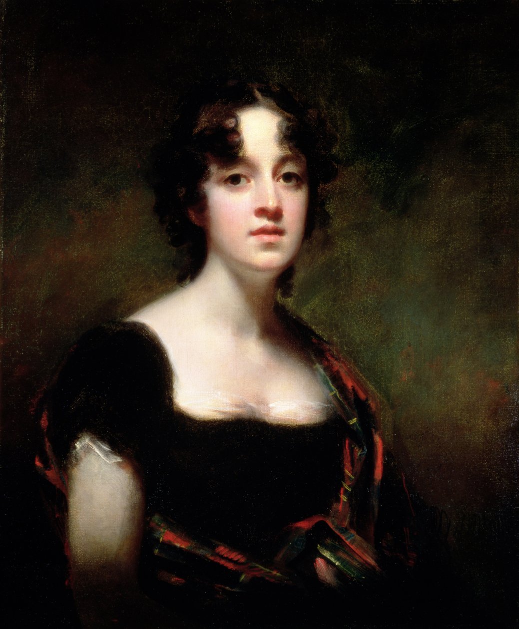Mevrouw Farquarson van Finzean, 1800-1823 door Henry Raeburn